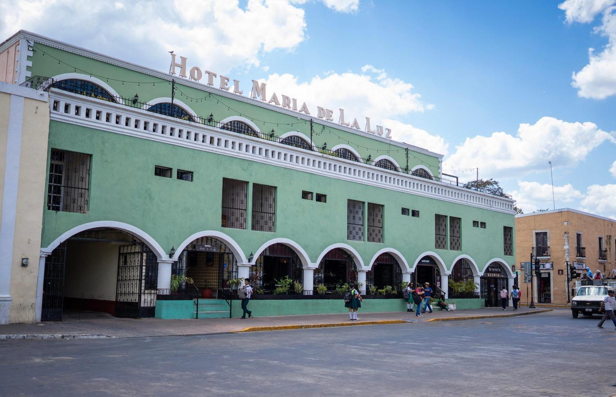 Hotel Maria De La Luz Valladolid  Buitenkant foto